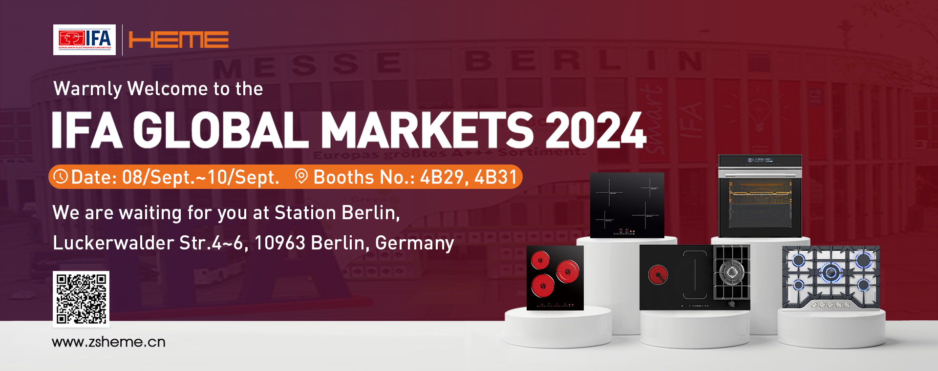 Warmly welcome to the IFA GLOBAL MARKETS 2024!